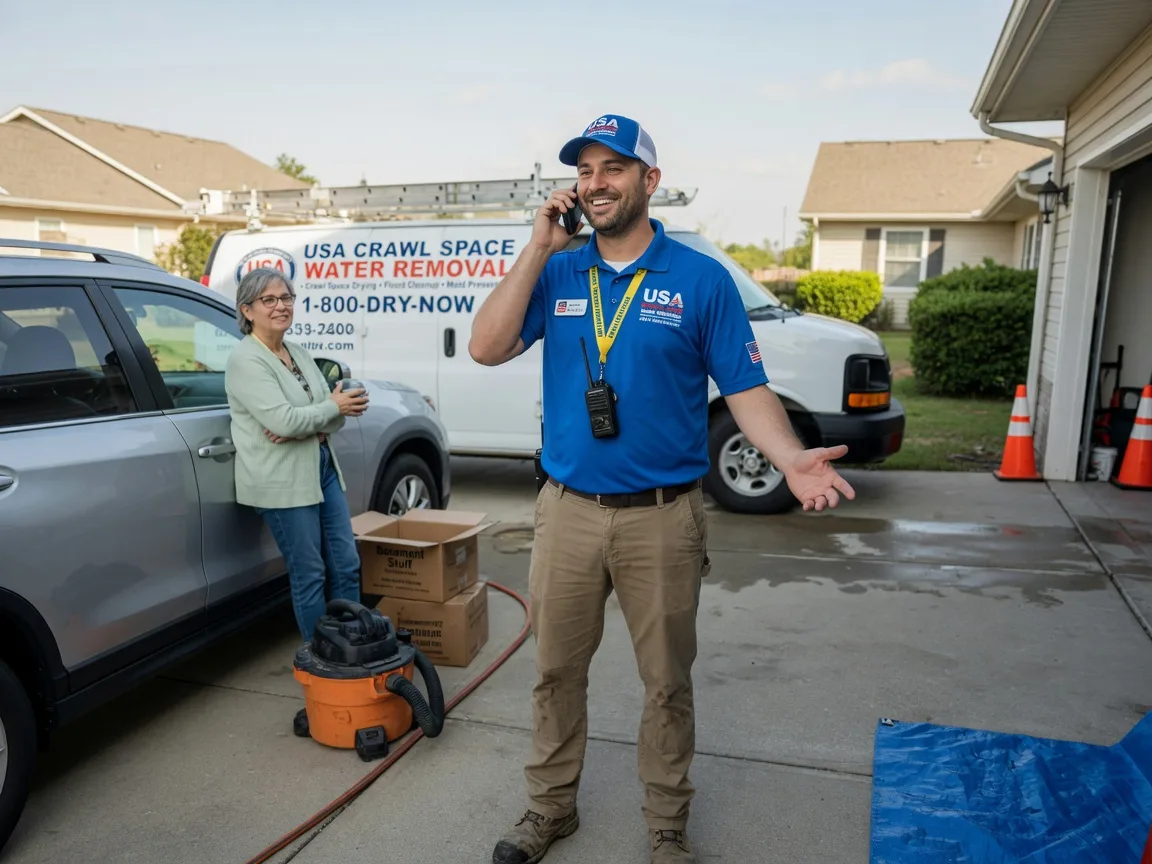 Crawl Space Water Removal Jamesville, NC FAQs